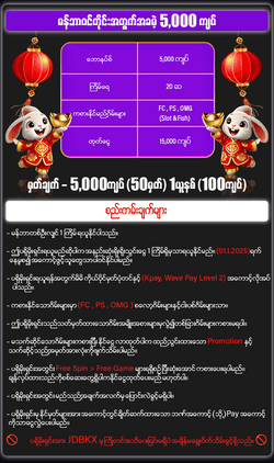 ပရိုမိုးရှင်းအသိပေးချက်